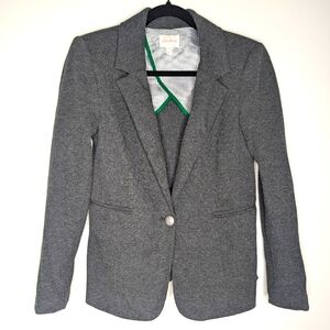 Riley & Rae Women's Harlow Blazer Gray Small